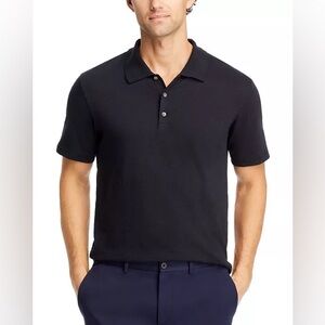 NWT- Theory Men's Bron B Light Night Air Pique Polo Cotton Size: S